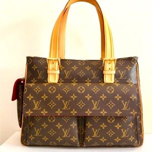 Louis Vuitton Monogram Multipli-Cite GM Tote Purse